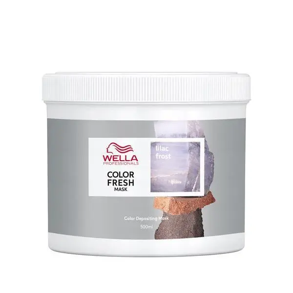 Wella Professionals Маска за коса за руса коса - Wella Professionals Color Fresh Mask Lilac Frost, 500 мл