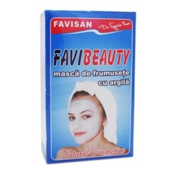 Favisan Маска за красота с глина Favibeauty Favisan, 100г