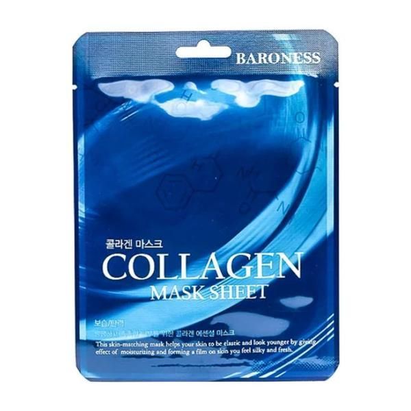 Baroness Маска за лице - Baroness Collagen Mask Sheet, 21 гр