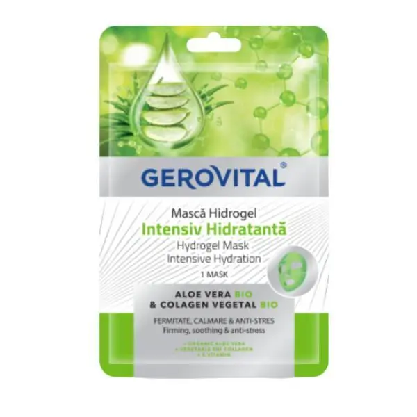 Gerovital Маска за лице - Gerovital Hidrogel Intensive Hydration, 1бр