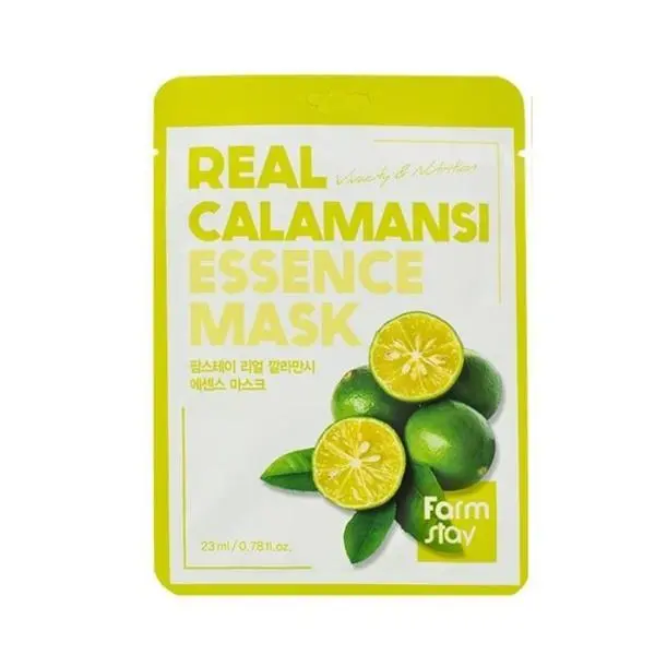 Farm Stay Маска за лице с екстракт от каламанси - FarmStay Real Calamansi Essence Mask, 23 мл