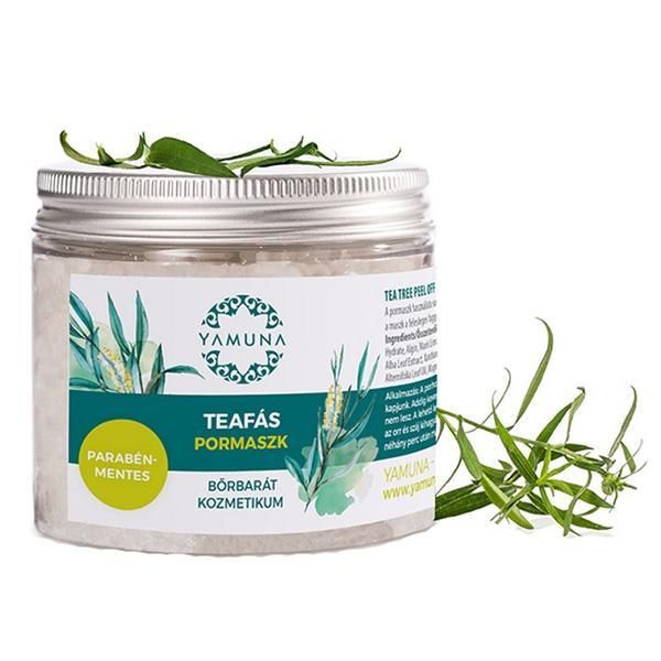 Yamuna Маска за лице със зелено чаено дърво Yamuna, 80 гр