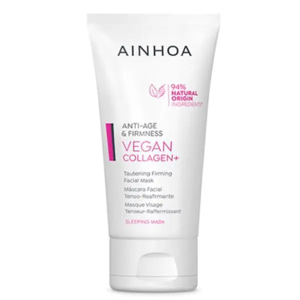 Ainhoa Маска за лице за стягане и лифтинг ефект с веган колаген - Ainhoa Anti-Age &amp; Firmness Vegan Collagen+ Tautening Firming Facial Mask, 50 мл