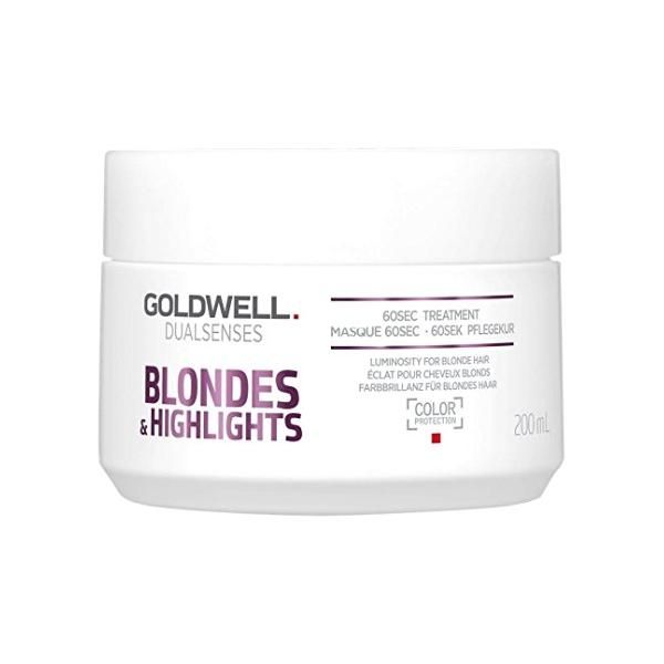 Goldwell Маска за руса коса - Goldwell Dualsenses Blondes &amp; Highlights 60sec Treatment 200 мл