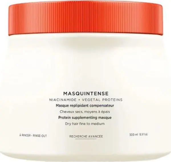 Kerastase Маска за суха и фина коса Kersatase - Masquintense с ниацинамид и растителни протеини, 500 мл