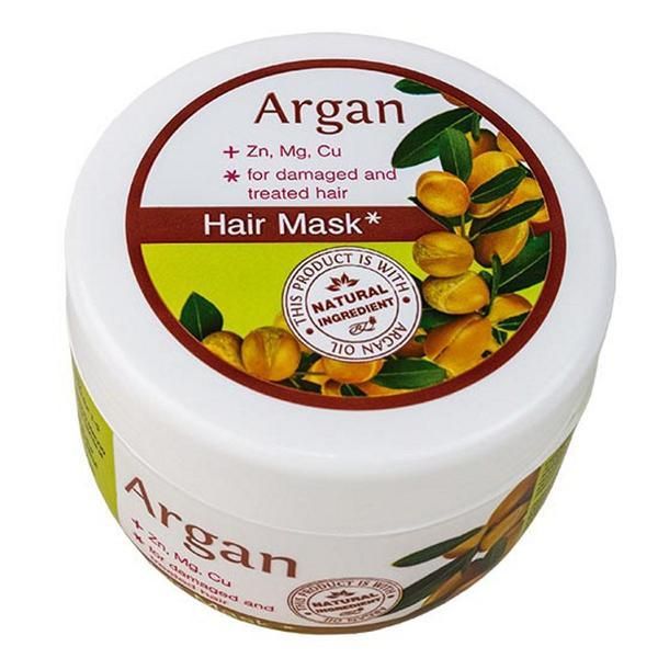 Rosa Impex Маска за увредена и боядисана коса с арганово масло Rosa Impex, 250 мл