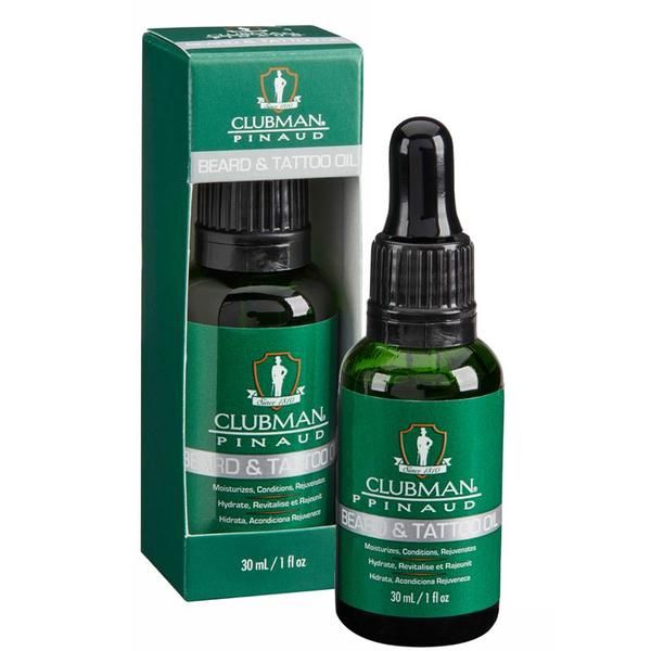 Clubman Pinaud Масло за брада и татуировки - Clubman Pinaud 30 мл