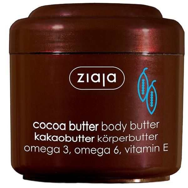 Ziaja Масло за тяло - Ziaja Cocoa Butter Omega 3, Omega 6, Vitamin E, 200 мл