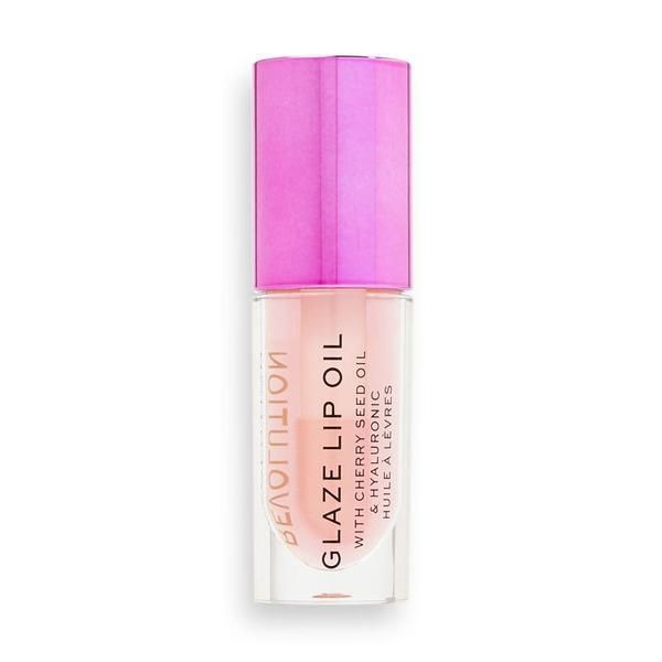 Makeup Revolution Масло за устни - Makeup Revolution Glaze Lip Oil, нюанс Glam Pink, 4,6 мл