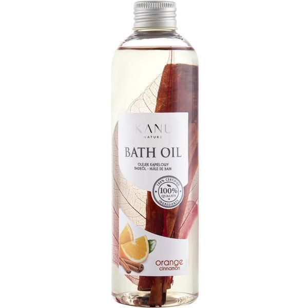 Kanu Nature Масло за вана с портокал и канела - KANU Nature Bath Oil Orange Cinnamon, 250 мл