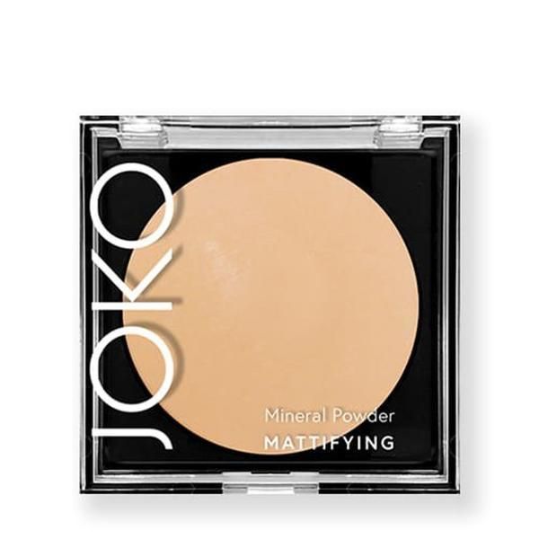 Joko Матираща минерална пудра - Joko Mineral Baked Powder, нюанс 02 Beige, 8 гр