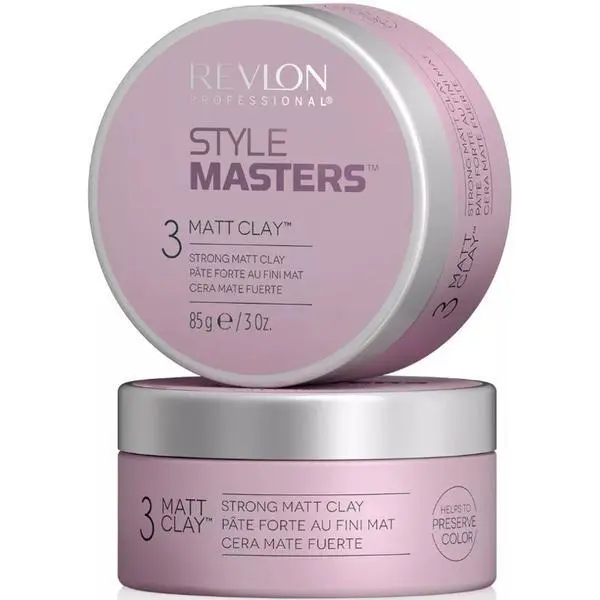 Revlon Professional Матов восък за силно задържане - Revlon Professional Style Masters Matt Clay 3, 85 гp