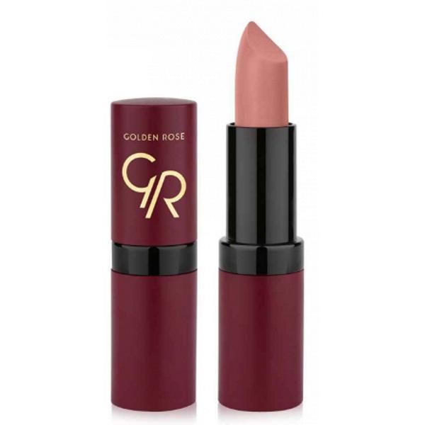 Golden Rose Матово Червило нюанс 01 Velvet Golden Rose 4.2 гр
