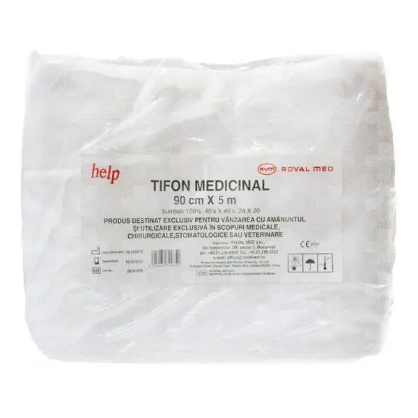 Roval Med Медицинска Марля Help Roval Med, 90см х 5м