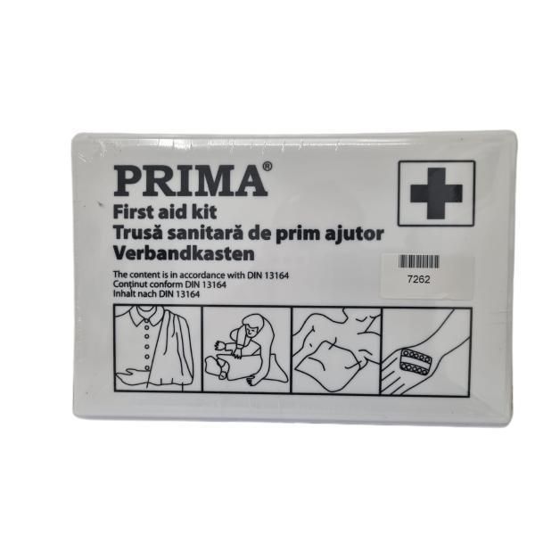 Prima Медицински комплект за оказване на първа помощ, одобрен от Министерството на здравеопазването, лиценз за RAR