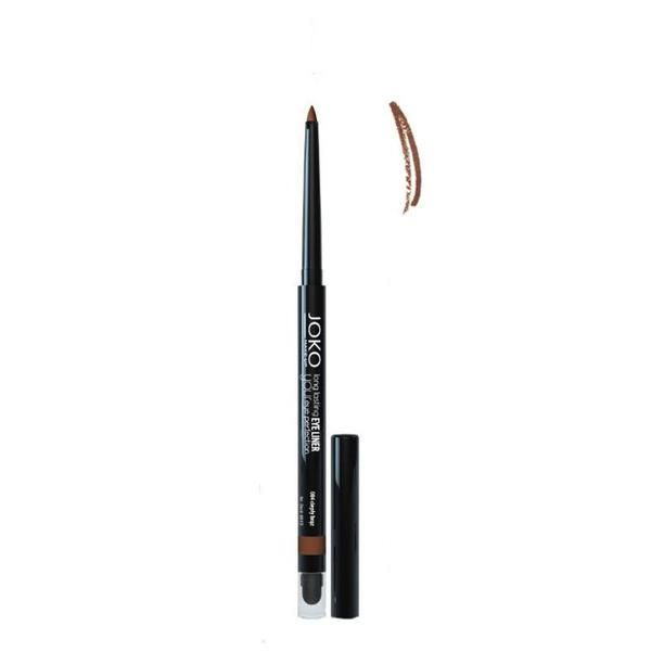 Joko Механичен дерматографски молив Joko Long Lasting Eye Liner, нюанс 004 Светлокафяво, 5 гр