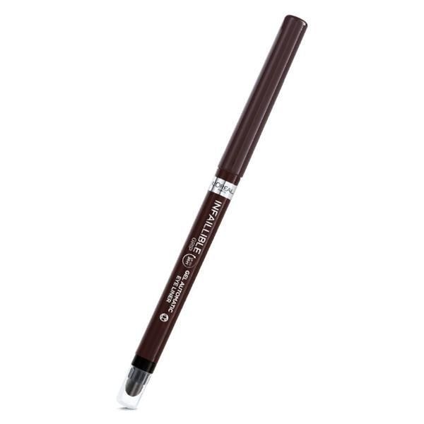 L'Oreal Paris Механичен молив за очи - L&#039;Oreal Paris Infaillible Grip 36H Gel Automatic Eye Liner, нюанс Brown Denim, 1,2 гр
