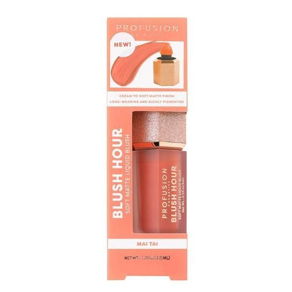 Profusion Мек матов течен руж - Profusion Cosmetics Blush Hou Mai Tai, 6 мл