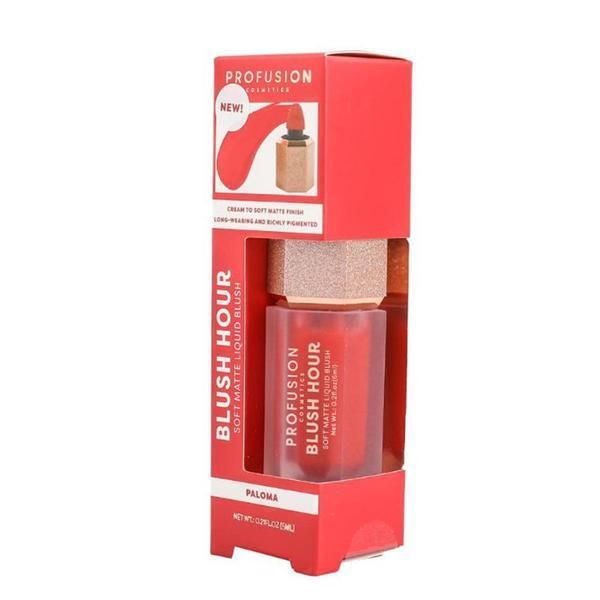 Profusion Мек матов течен руж - Profusion Cosmetics Blush Hour, нюанс Paloma, 6 мл