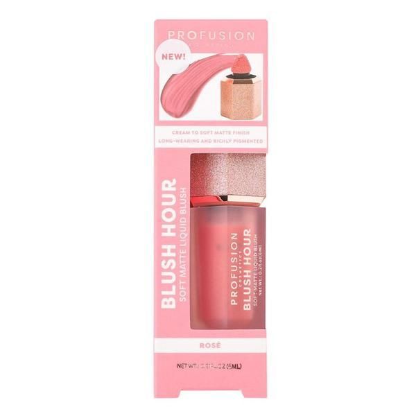 Profusion Мек матов течен руж - Profusion Cosmetics Blush Hour, нюанс Rose, 6 мл