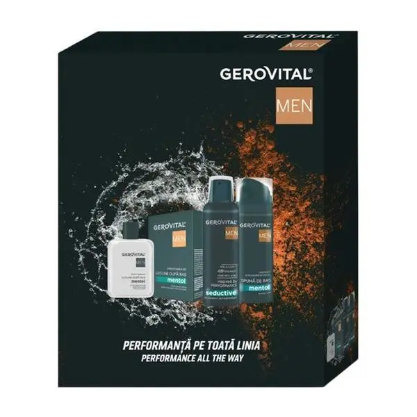 Gerovital Ментолова пяна за бръснене - Gerovital Men, 200 мл