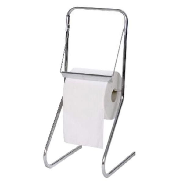 Prima Метален диспенсър за ролки индустриална хартия, за под - Prima Metallic Dispenser for Roll Industrial Paper
