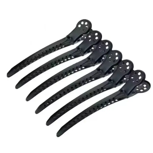 Beautyfor Метални щипки за коса - Beautyfor, Черни CL-010-6, 6 бр