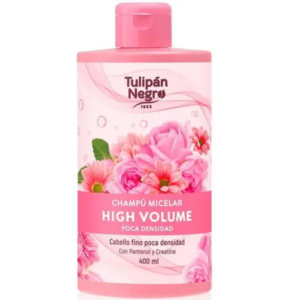 Tulipan Negro Мицеларен шампоан за обем - Tulipan Negro High Volume Micellar Shampoo, 400 мл