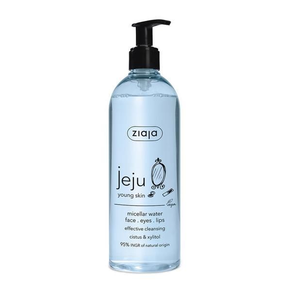 Ziaja Мицеларна вода - Ziaja Jeju Blue Young Skin Micellar Water, 390 мл