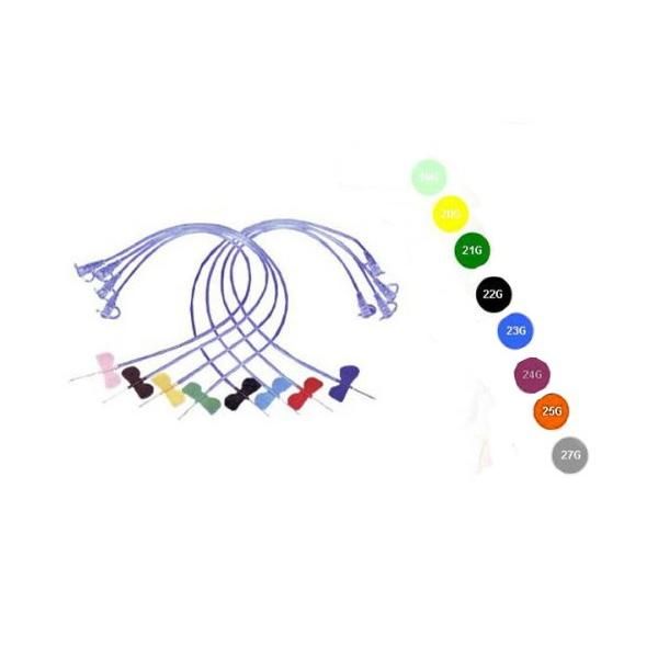 Prima Микроперфузори с игла Prima (трептене), 21G - 0,8 ? 19 mm, зелени, стерилни, 100 бр