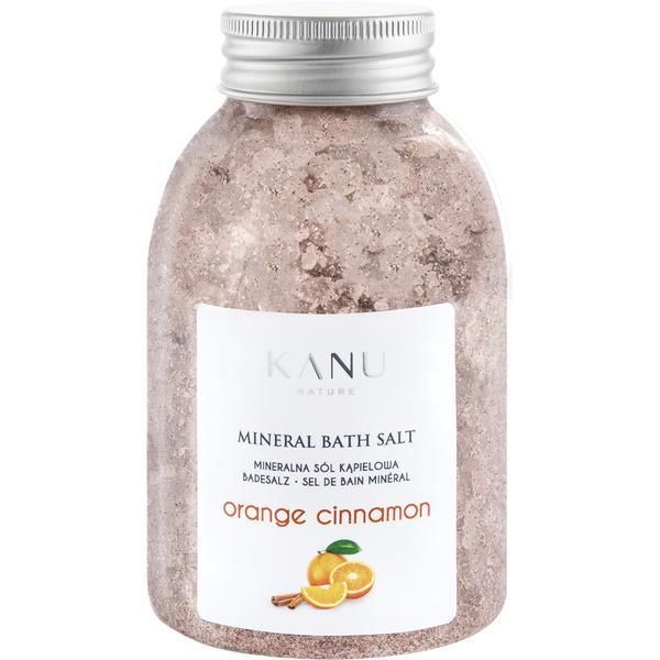 Kanu Nature Минерална сол за вана с портокал и канела - KANU Nature Orange Cinnamon, 350 гр