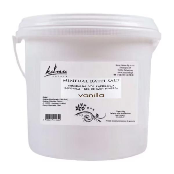 Kanu Nature Минерална сол за вана с ванилия - KANU Nature Sol, 6000 гр
