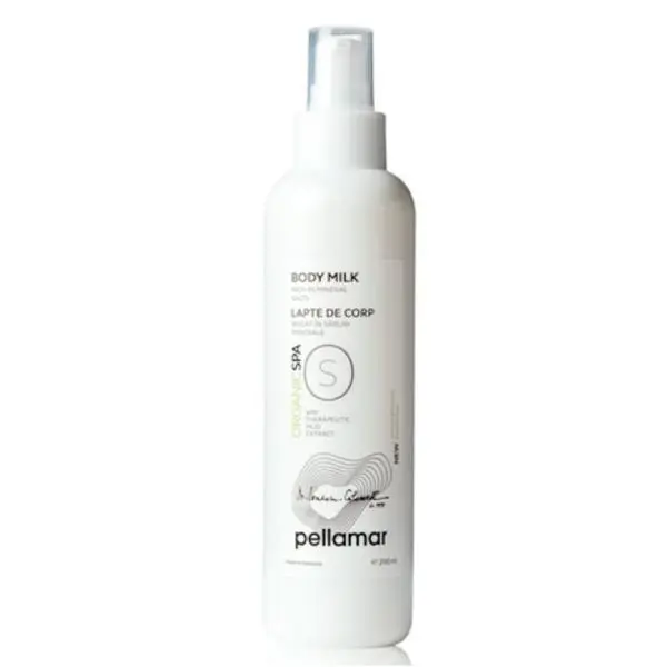 Pellamar Мляко за тяло с масло от морков - Pellamar Organic Spa Body Milk, 200 мл