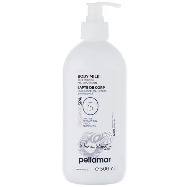 Pellamar Мляко за тяло с масло от морков - Pellamar Organic Spa Body Milk, 500 мл