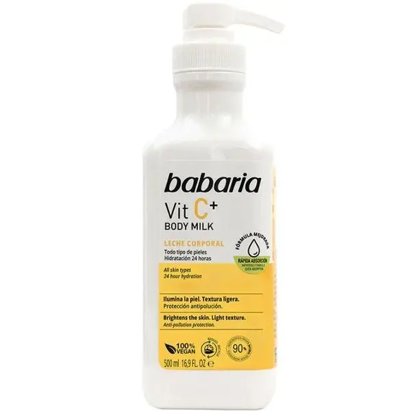 Babaria Мляко за тяло с витамин C - Babaria Vitamin C Body Milk, 500 мл