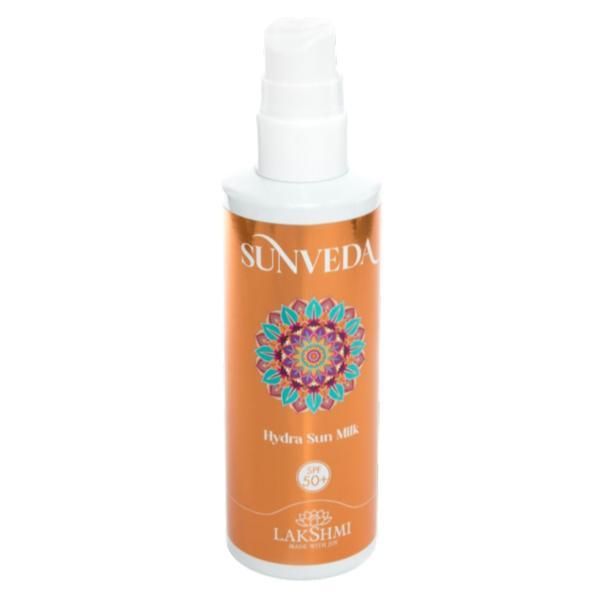 Lakshmi Мляко за тяло със слънцезащита - Lakshmi Sunveda Hydra Sun Milk SPF 50+, 150 мл