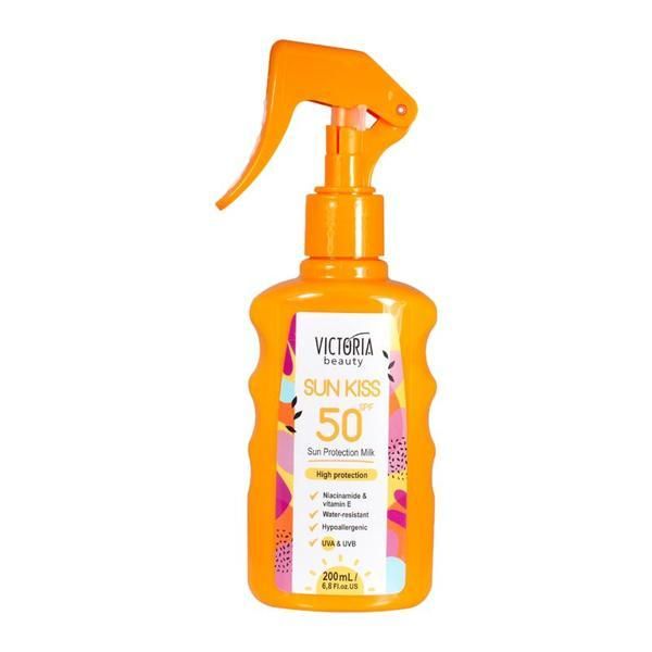 Camco Мляко за тяло със слънчева защита - Sun Kiss SPF50 Victoria Beauty, Camco, 200 мл