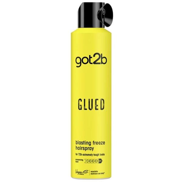 Got2B Много устойчив фиксиращ спрей - Schwarzkopf Got2b Glued Blasting Freeze Hairspray, 300 мл