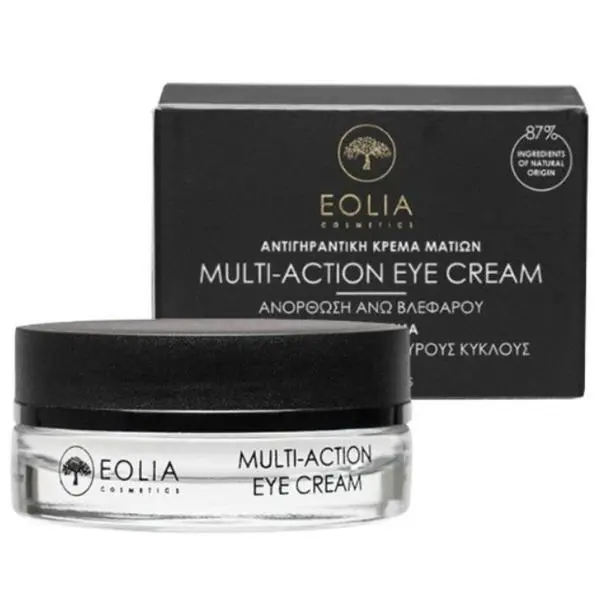 Eolia Cosmetics Многофункционален крем за околоочен контур - Eolia Cosmetics Multi Action Supreme Anti-aging, 15 мл