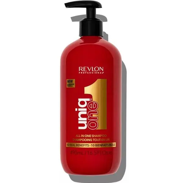 Revlon Professional Многофункционален шампоан за всички типове коса - Revlon Professional UniqOne All In One Shampoo, 490 мл