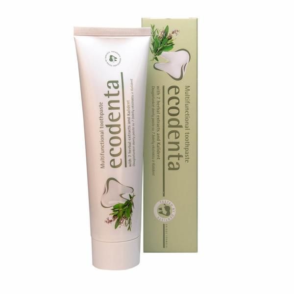 Ecodenta Многофункционална паста за зъби със 7 растителни екстракта Ecodenta, 100 мл