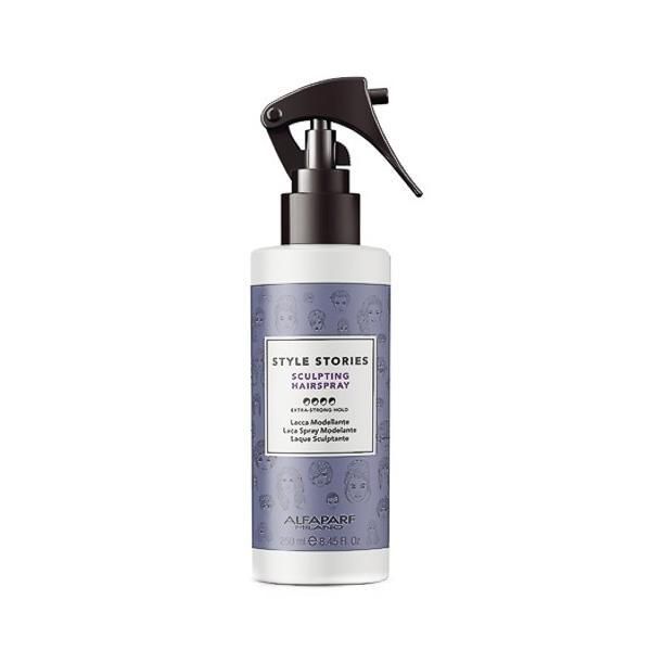 Alfaparf Milano Моделиращ фиксиращ спрей със супер силна фиксация - Alfaparf Milano Style Stories Sculpting Hairspray, 250мл