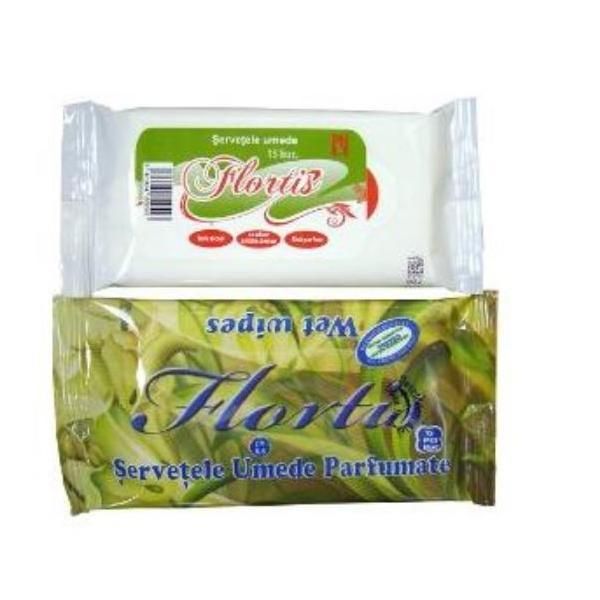 Flm Group Мокри кърпи за ръце Антибактериални FLM Group, 15 броя