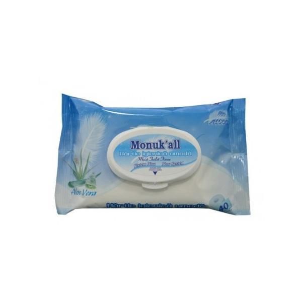 Flm Group Мокри кърпички с алое вера FLM Group, 40 бр