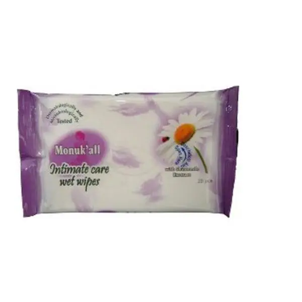 Flm Group Мокри кърпички за интимна хигиена Monuk' All FLM Group, 20 броя