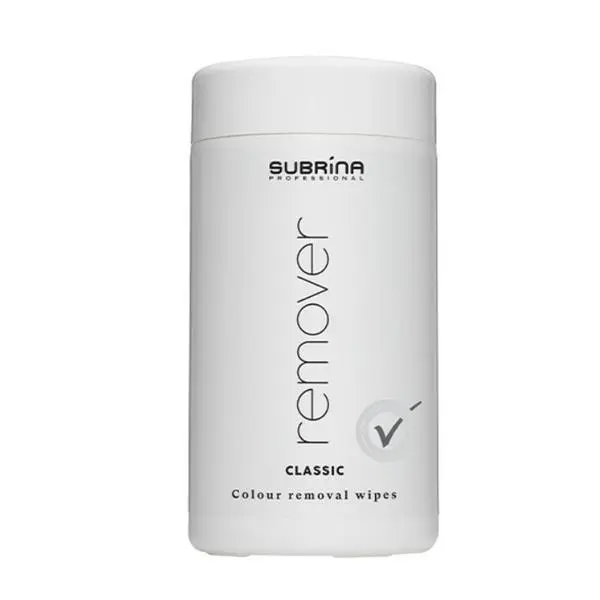 Subrina Мокри кърпички за премахване на петна от боя - Subrina Professional Classic Color Removal Wipes, 100 бр