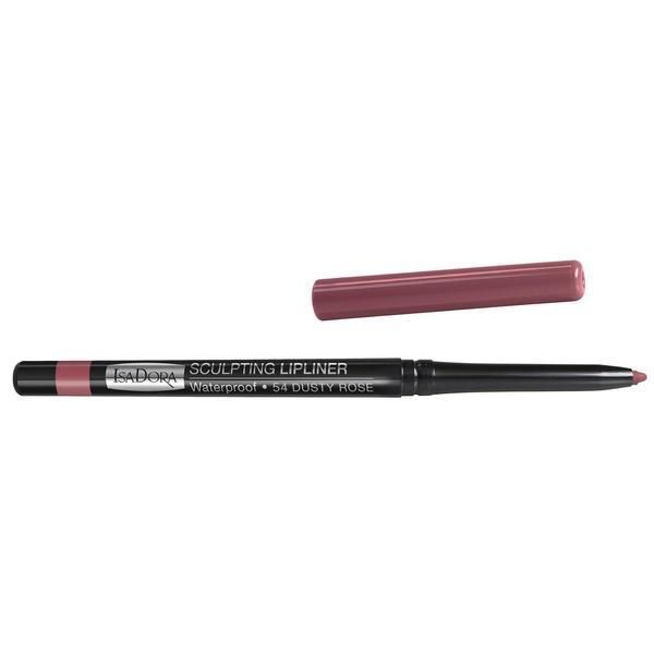 Isadora Молив Червило за устни - Sculpting Lipliner Waterproof, нюанс 54 Dusty Rose, Isadora 0,3 гр
