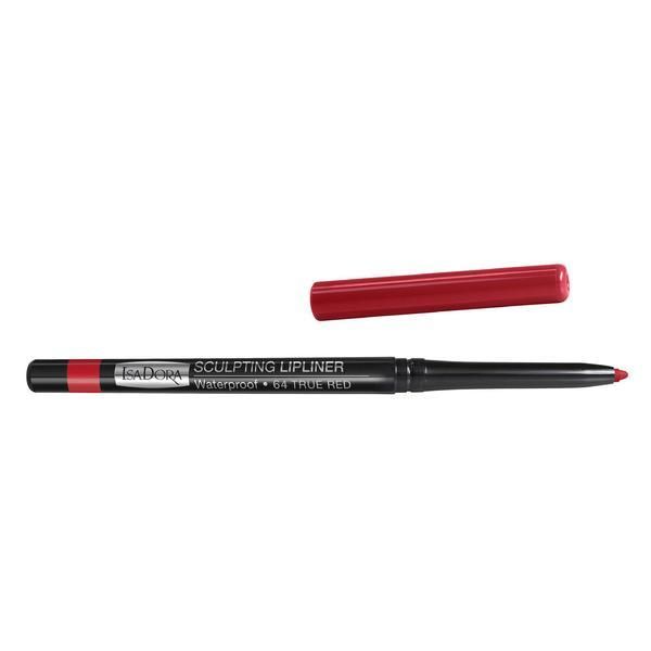 Isadora Молив Червило за устни - Sculpting Lipliner Waterproof, нюанс 64 True Red Isadora 0,3 гр