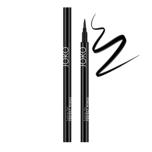 Joko Молив очна линия - Joko Eyeliner Pen Perfect Wings Waterproof Black, 1,2 мл