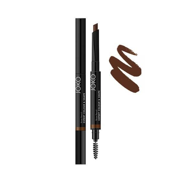Joko Молив за контур на вежди с четка - Joko Brow Pencil Expert Color &amp; Shape, нюанс #2, 5 гр